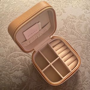 NWOT Samara Vegan Leather Jewelry Box